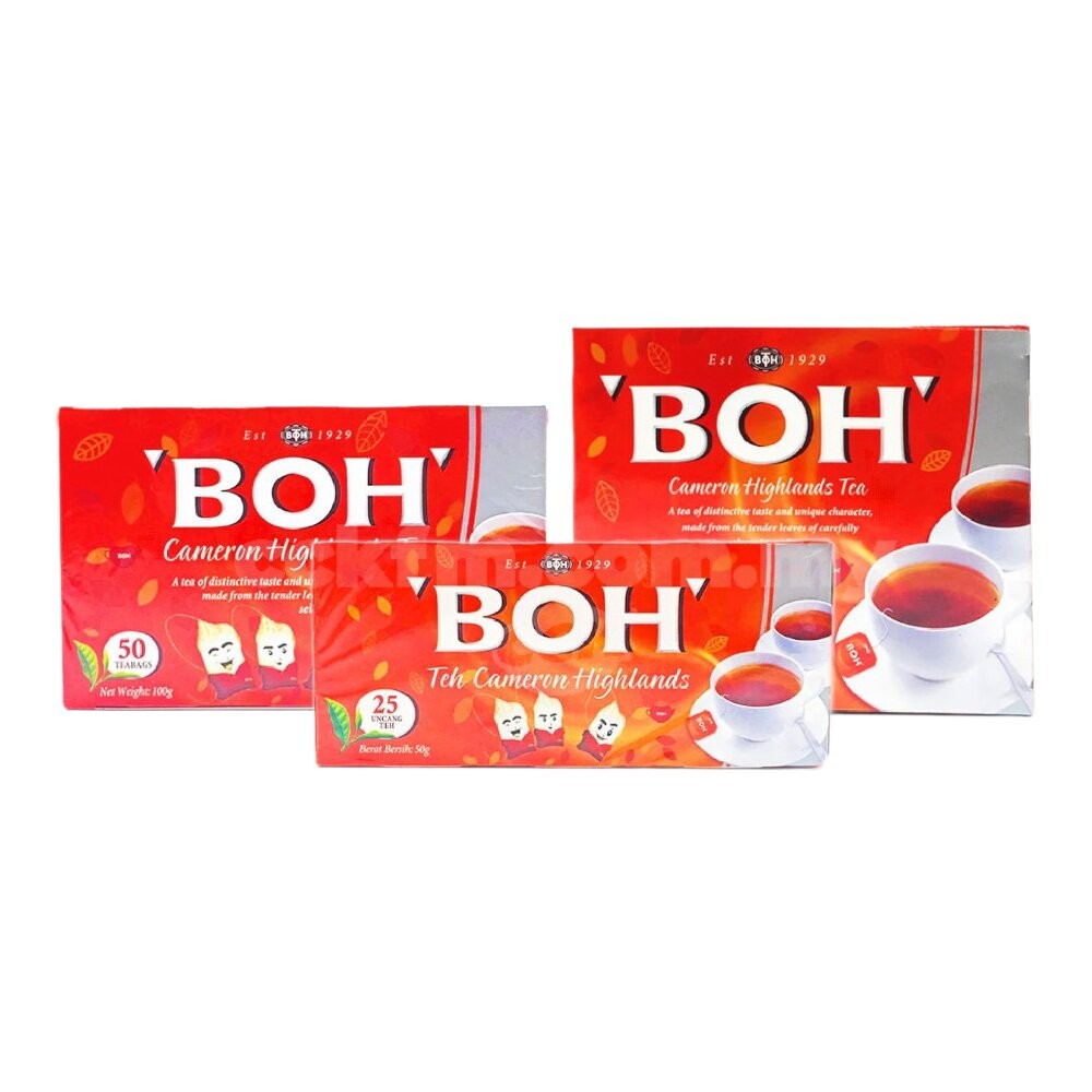 BOH tea collection